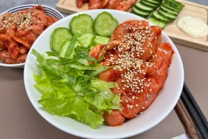 군산창고 - 삼남매 양념 명란젓 500g/ 짭조름하고 고소한 감칠맛이 입맛을 돋우죠!
